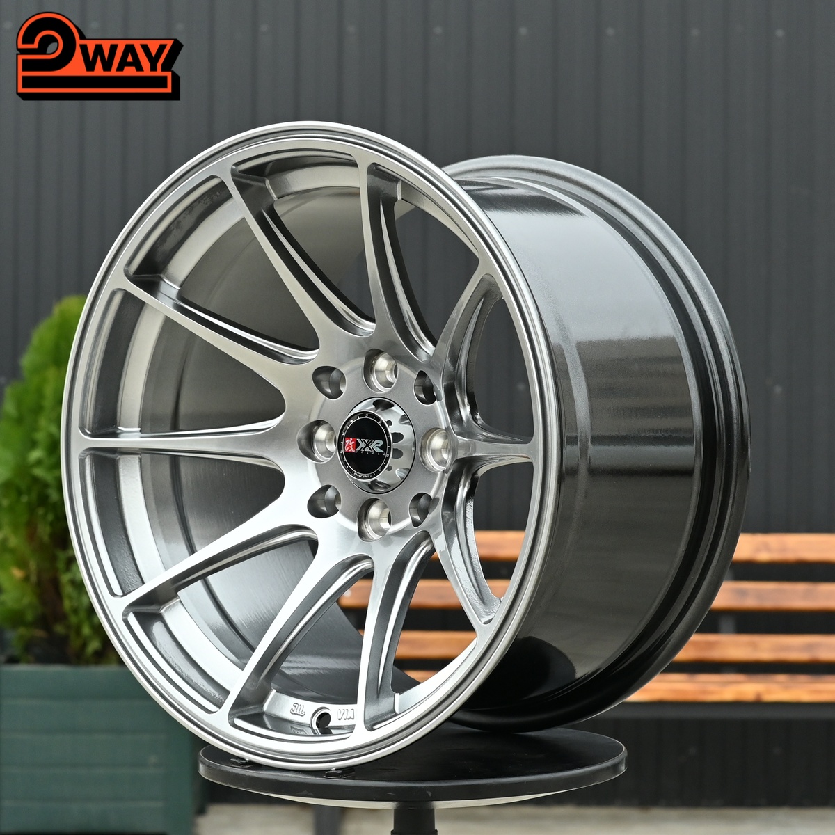 R15 XXR 527 Стиль 8.25J ET0 4*100/114.3 Темный хром