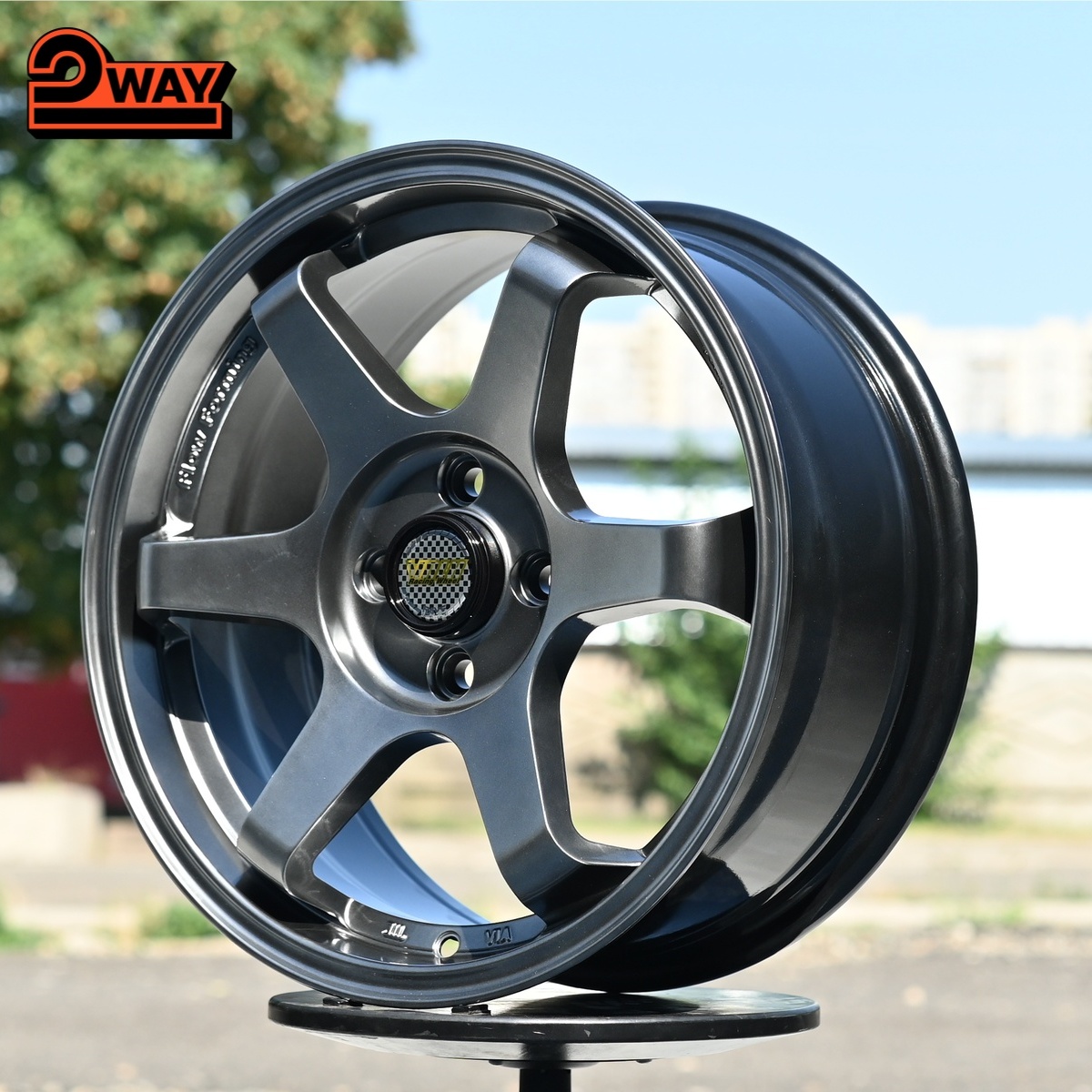 R16 Taigiro Street 7.0J ET35 4*100 Темный хром