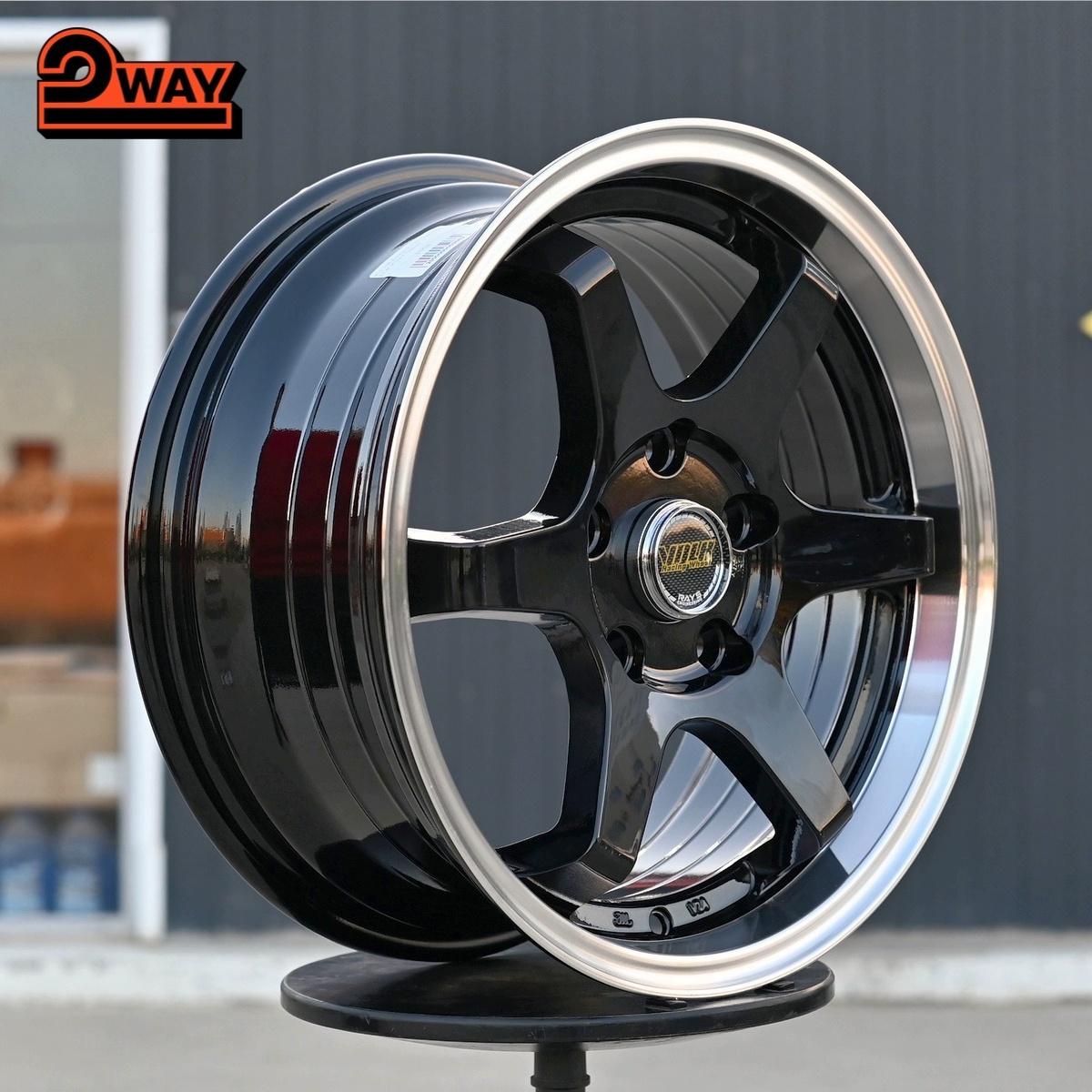 R16 Volk Racing TE37SL Стиль 7.0J ET38 5*114.3 Черный