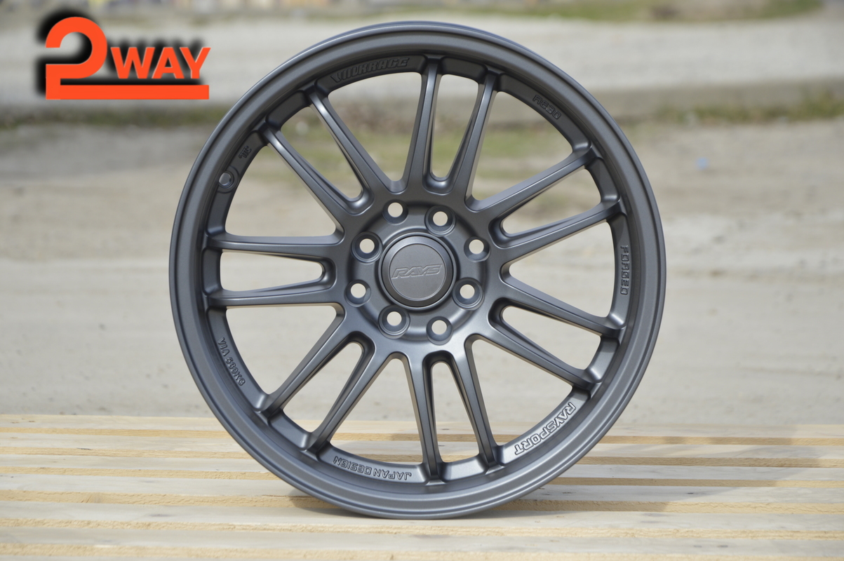 R16 Rays RE30 Стиль 7.0J ET35 4*100/114.3 Мат графит