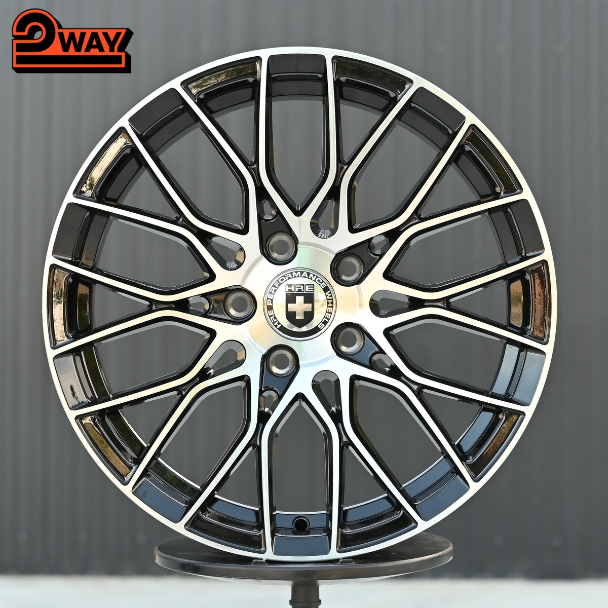 R17 HRE E235 Стиль 7.5J ET40 5*114.3 Черный ФЗ