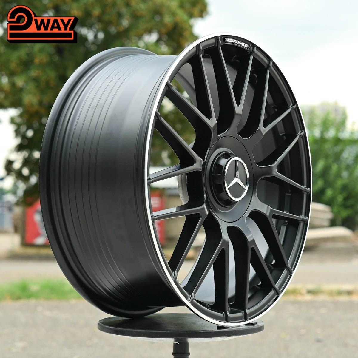 R18 Mercedes AMG Стиль 8.0J ET35 5*112 Черный мат