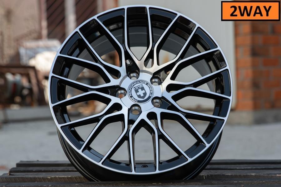 R17 HRE E235 Стиль 7.5J ET40 5*100 Черный ФЗ