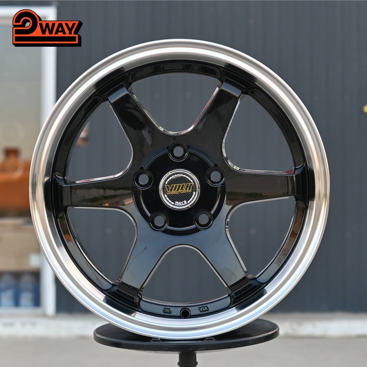 R16 Volk Racing TE37SL Стиль 7.0J ET38 5*114.3 Черный