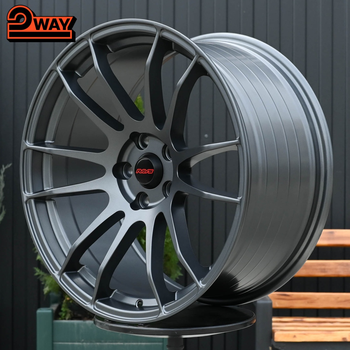 R19 Rays Gram 57Xtreme Стиль 9.5J ET35 5*112 Графит