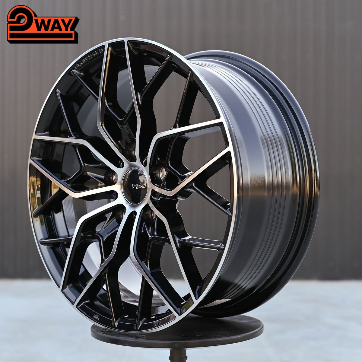 R17 Taigiro FF010 7.5J ET38 5*114.3 Черный ФЗ