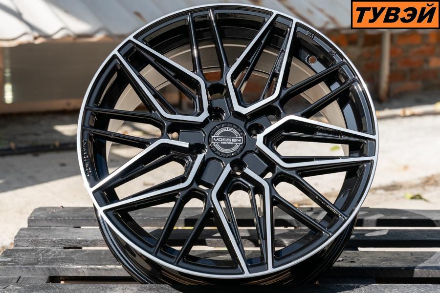R17 Vossen HF7 Стиль 7.5J ET35 4*100 Черный ФЗ