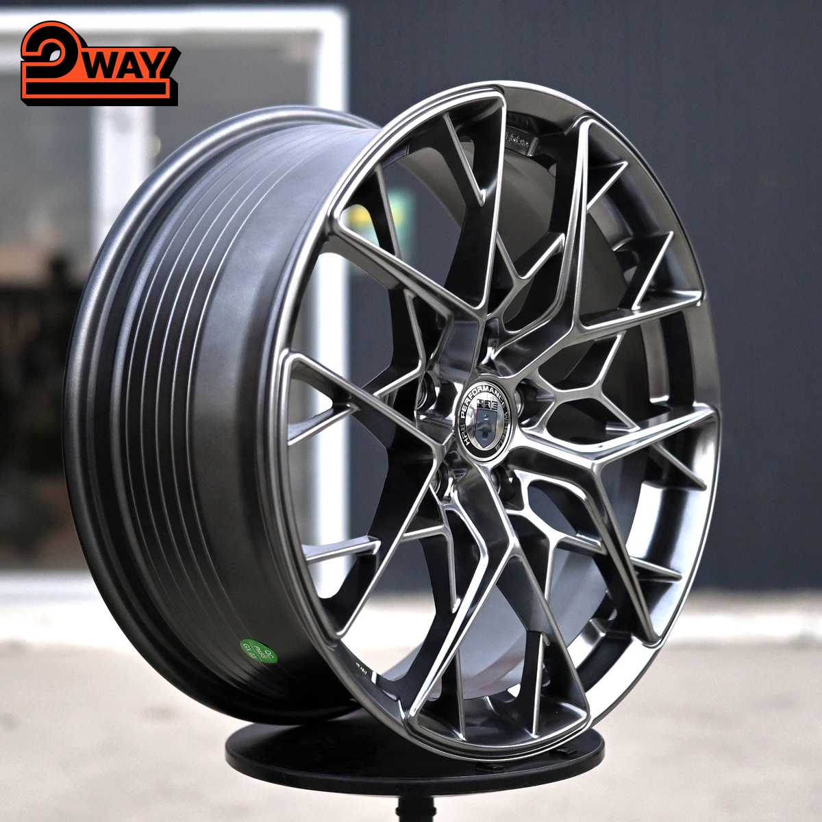 R17 HRE FF10 Стиль 7.5J ET38 5*108 Темный хром