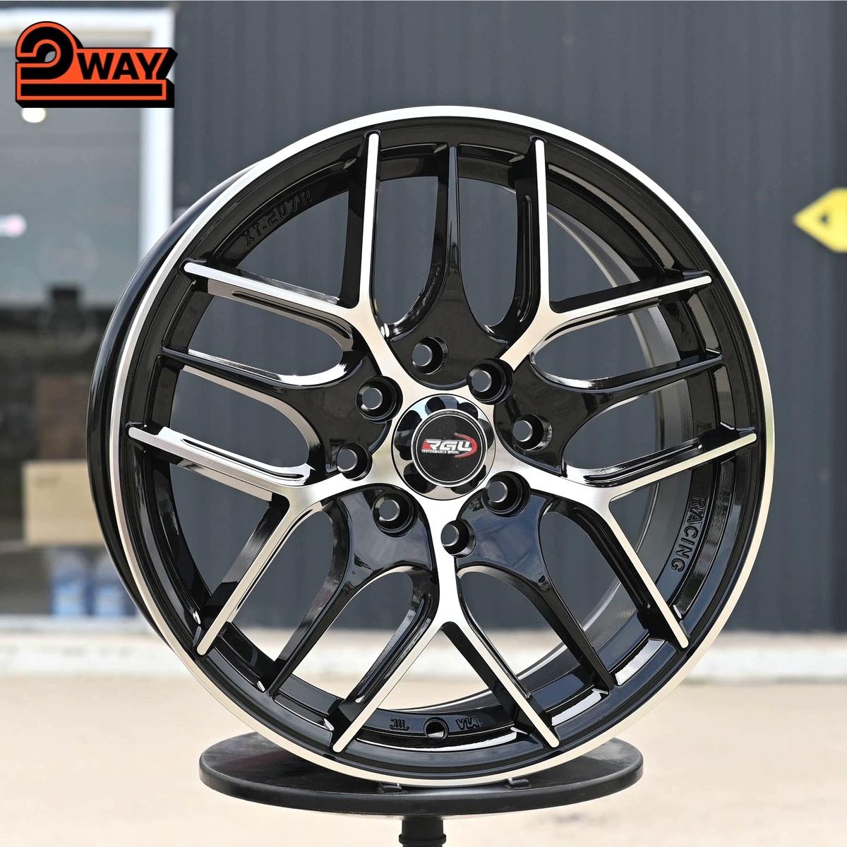 R15 RGW 5842 6.5J ET38 4*100/114.3 Черный ФЗ