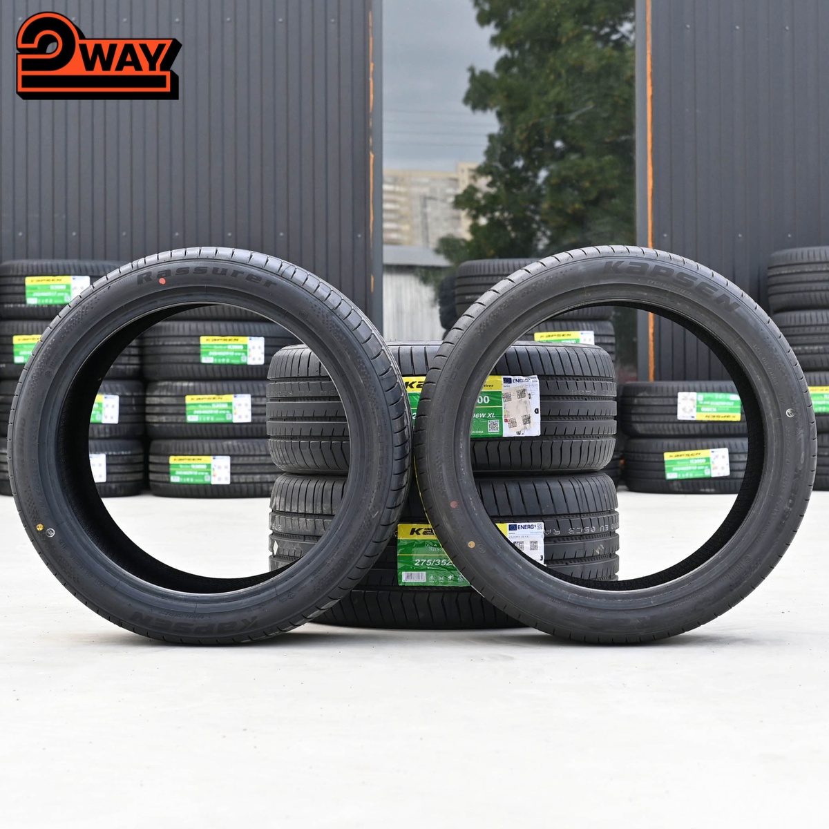 Разноширокие R19 235/40 96W XL и 275/35 100Y XL KAPSEN K3000