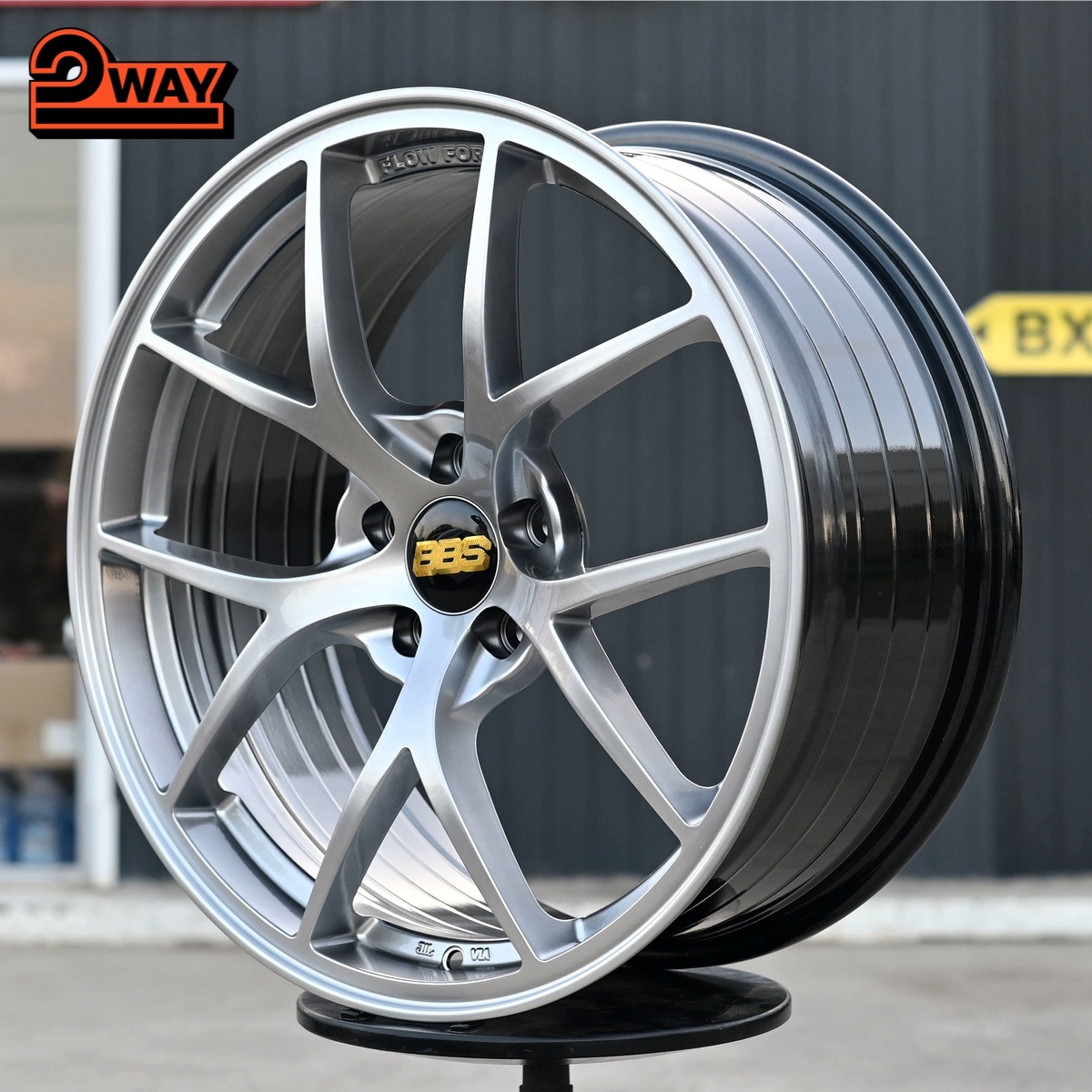 R19 BBS CI-R Стиль 8.5J ET40 5*108 Темное серебро