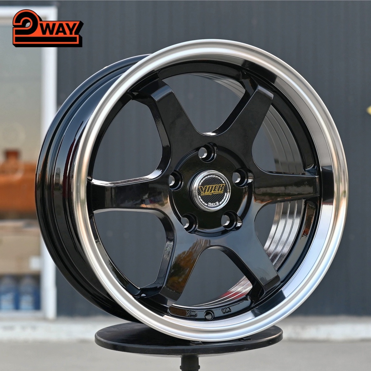 R16 Volk Racing TE37SL Стиль 7.0J ET38 5*114.3 Черный