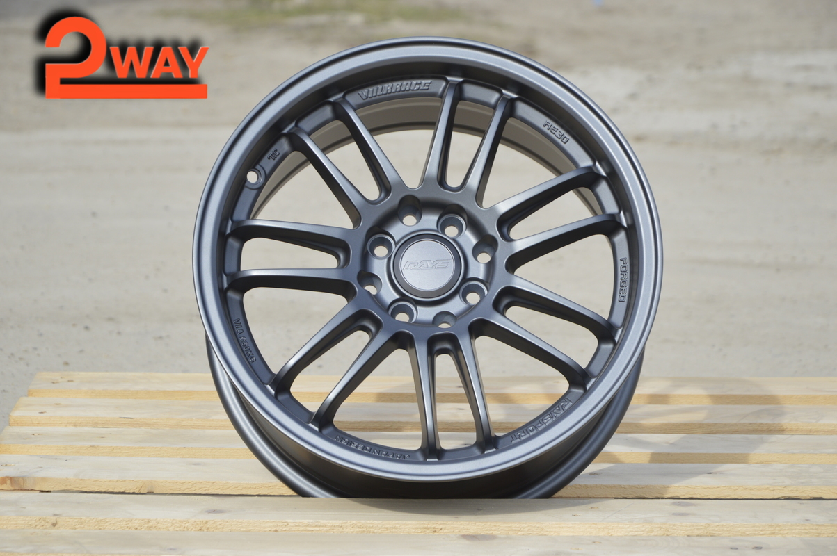 R16 Rays RE30 Стиль 7.0J ET35 4*100/114.3 Мат графит