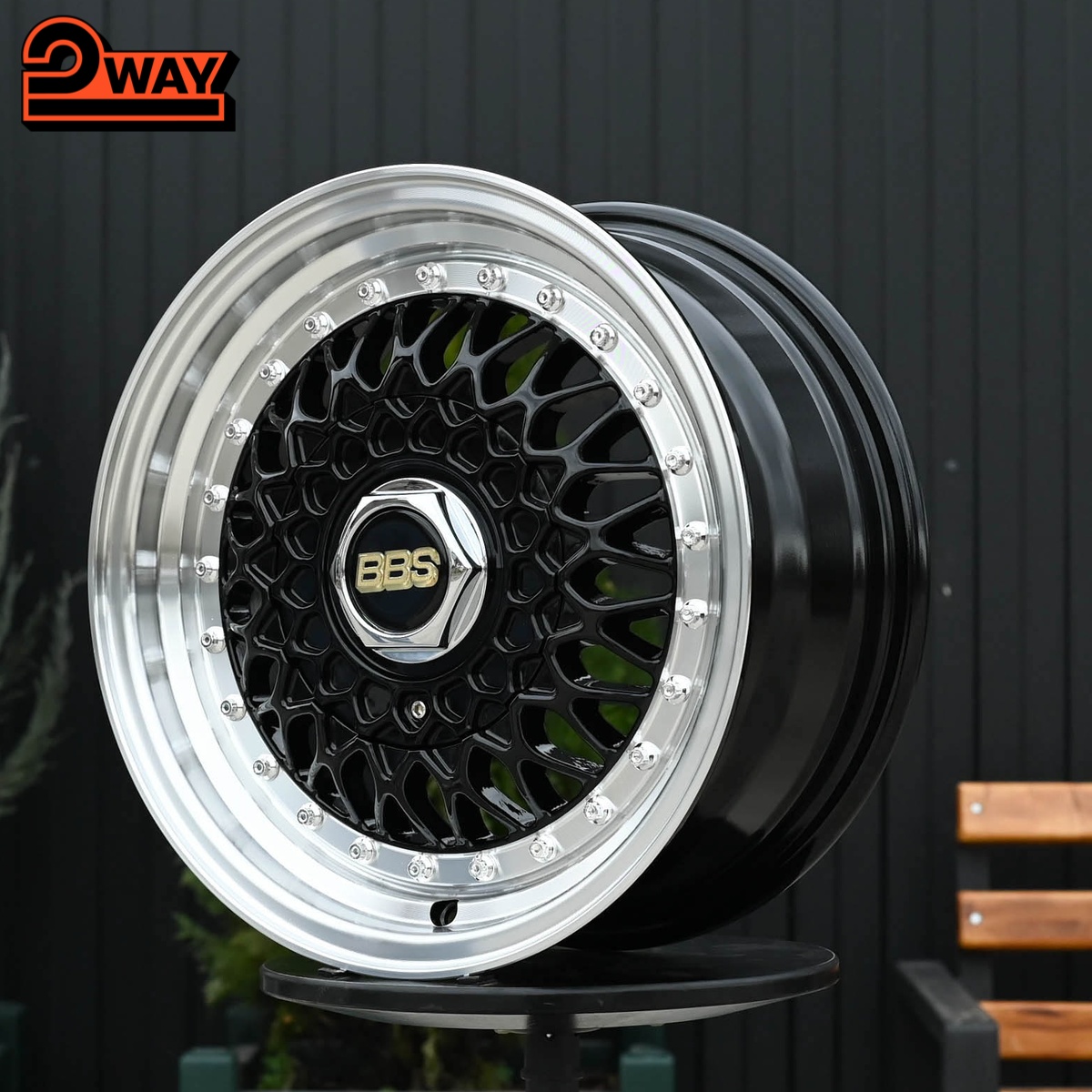 R14 BBS RS Стиль 6.0J ET30 4*98/100 Черный