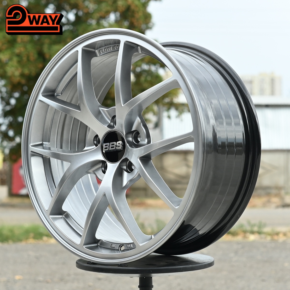 R17 BBS CI-R Стиль 7.5J ET40 5*112 Серебро