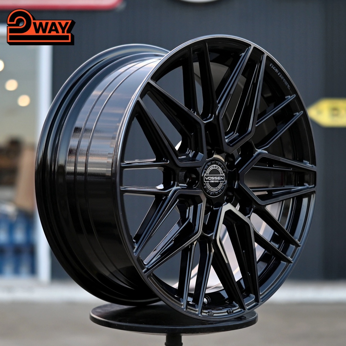 R17 Vossen HF7 Стиль 7.5J ET35 5*100 Темный ФЗ