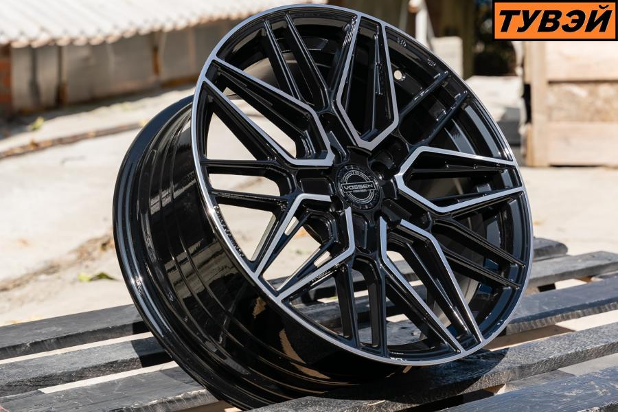 R17 Vossen HF7 Стиль 7.5J ET35 4*100 Черный ФЗ