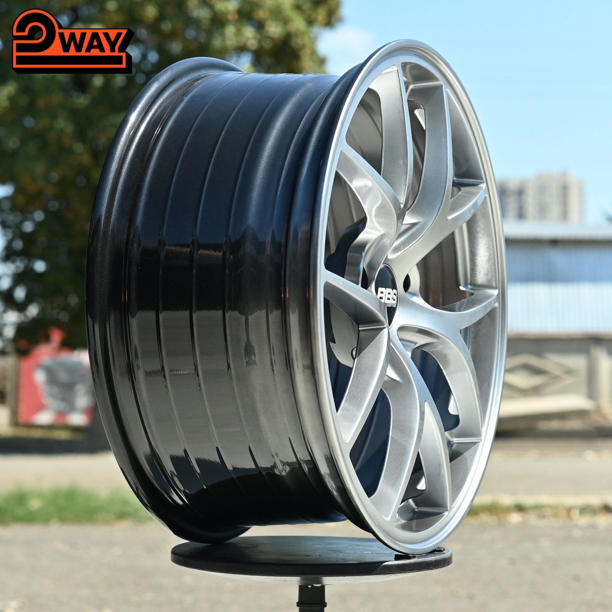 R19 BBS CI-R Стиль 8.5J ET38 5*108 Темное серебро