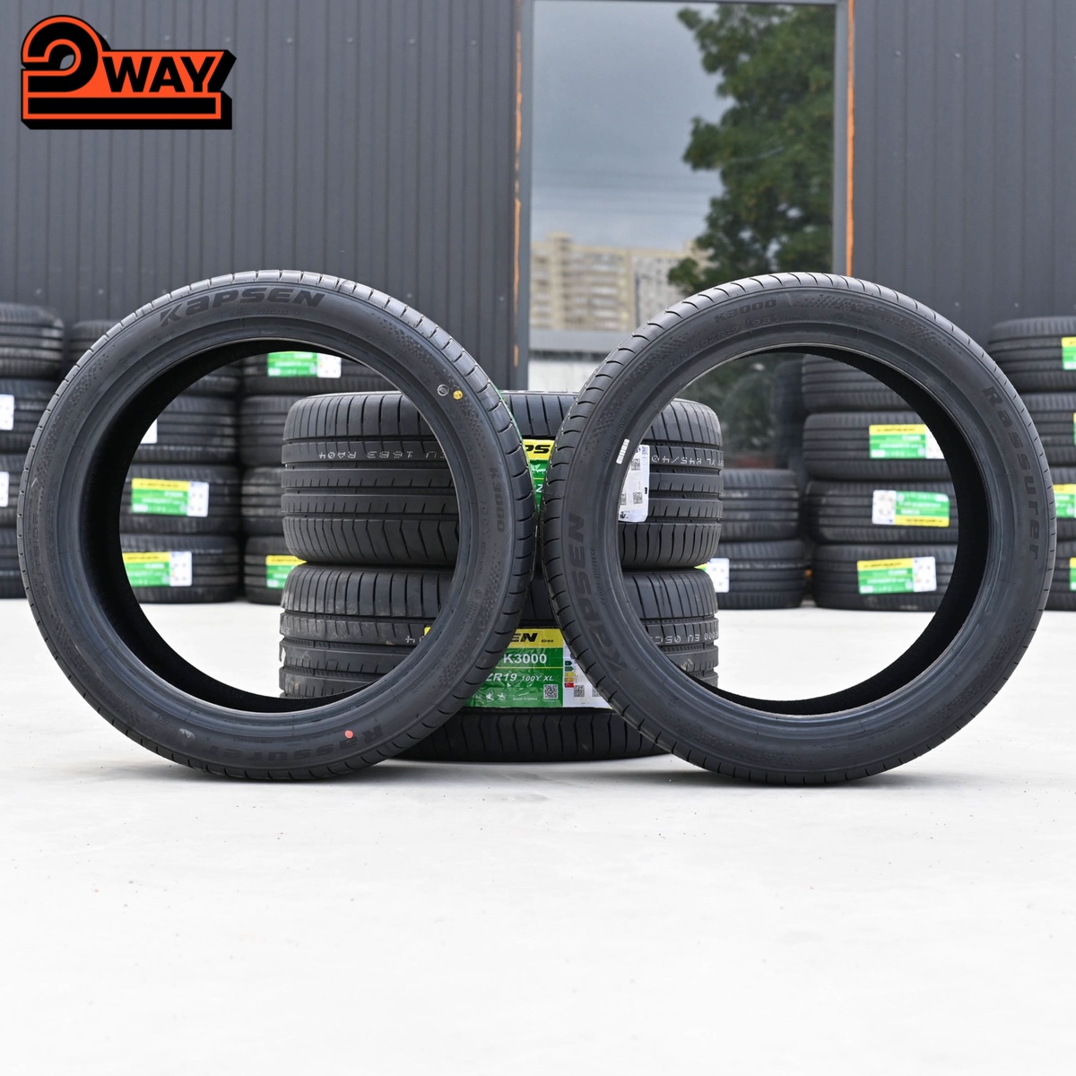 Разноширокие R19 245/40 98Y и 275/35 100Y XL KAPSEN K3000