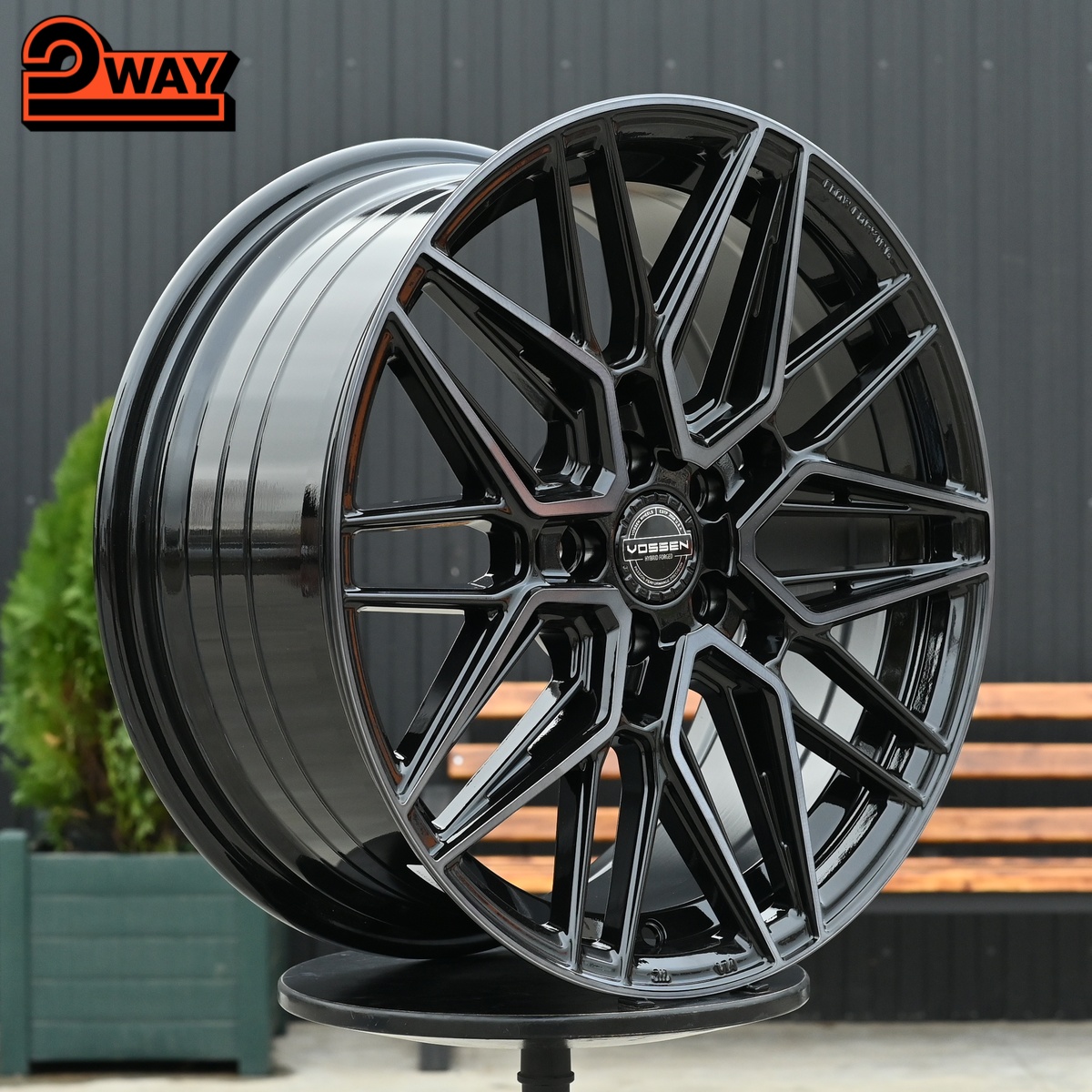 R17 Vossen HF7 Стиль 7.5J ET38 5*100 Чёрный