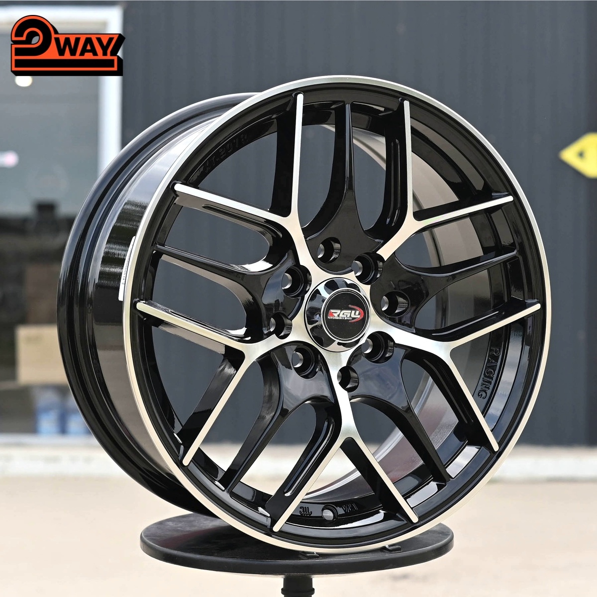 R15 RGW 5842 6.5J ET38 4*100/114.3 Черный ФЗ