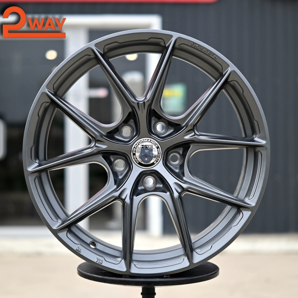 R17 HRE P101SC Стиль 7.5J ET38 5*114.3 Графит
