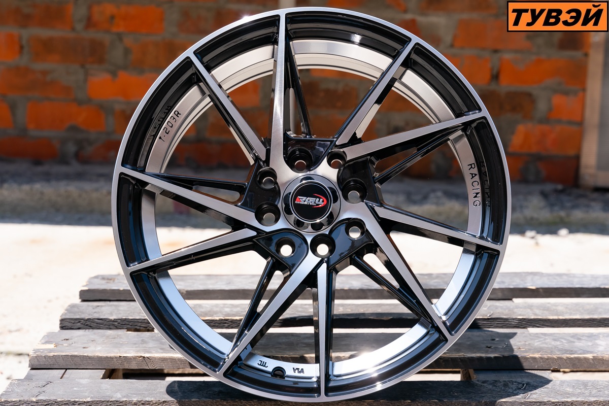 R15 RGW 5840 6.5J ET38 4*100/114.3 Черный