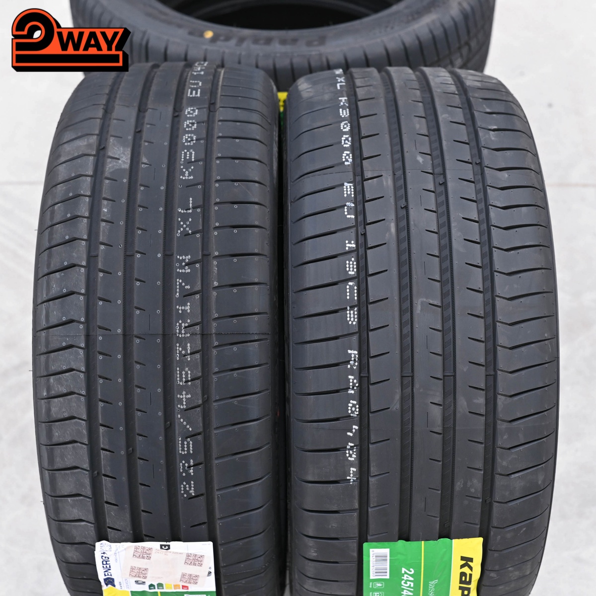 Разноширокие R17 225/45 94W XL и 245/40 95W XL KAPSEN K3000