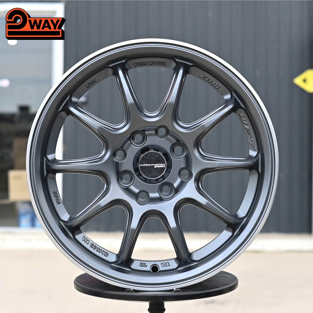 R15 Work Emotion ZR10 Стиль 7.0J ET35 4*100/114.3 Графит