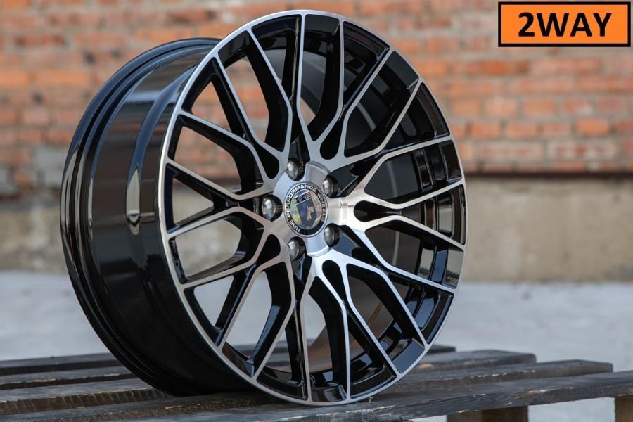 R17 HRE E235 Стиль 7.5J ET40 5*100 Черный ФЗ