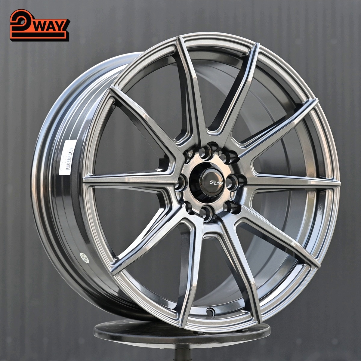 R17 Taigiro Spider 7.5J ET40 4*100/114.3 Графит