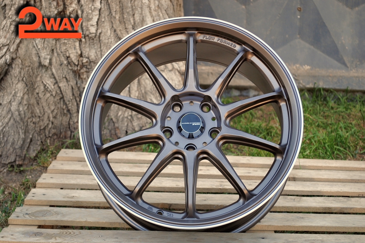 R18 Work Emotion ZR10 Стиль 8.0J ET35 5*114.3 Бронза