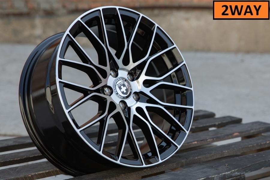R17 HRE E235 Стиль 7.5J ET40 5*100 Черный ФЗ