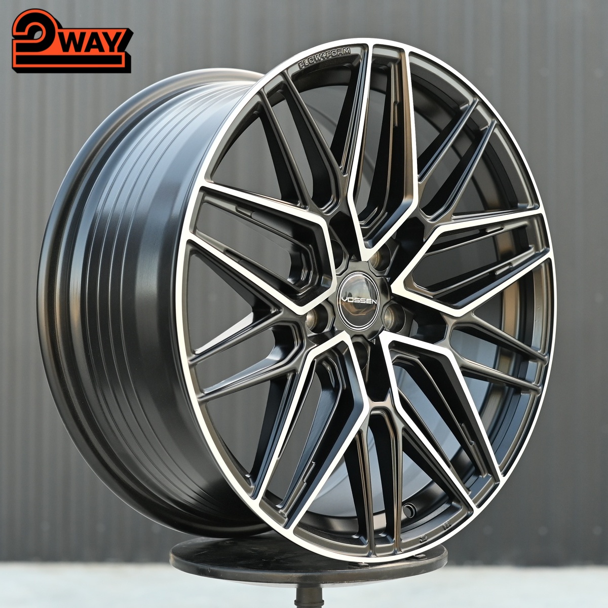 R19 Vossen HF7 Стиль 8.5J ET40 5*114.3 Мат Черный ФЗ