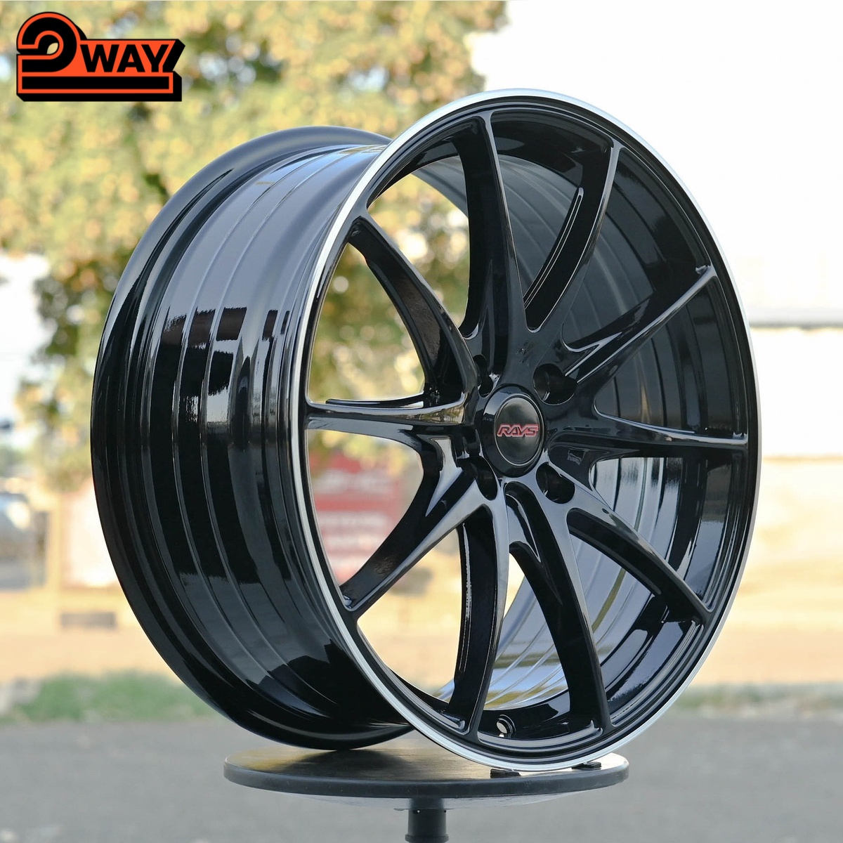 R17 Rays G25 Стиль 7.5J ET40 4*100 Черный