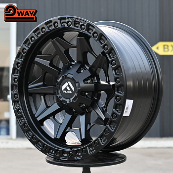 R18 Fuel OFF ROAD Flux Стиль 9.0J ET10 6*114.3/130 Черный