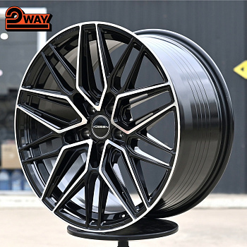 R19 Vossen HF7 Стиль 9.5J ET35 5*120 Черный ФЗ