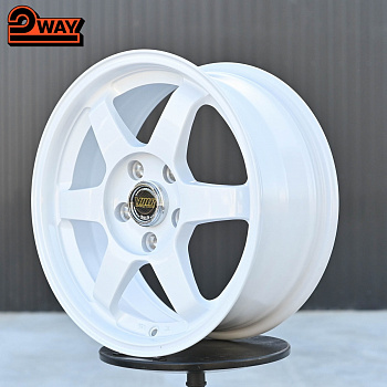 R16 Volk Racing TE37SL Стиль 7.0J ET35 5*114.3 Белый