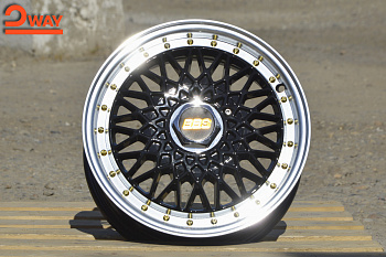 R14 BBS RS Стиль 5.5J ET30 4*100/114.3 Черный