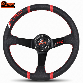 Руль TRD style вынос кожа