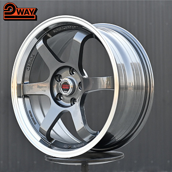 R18 Volk Racing TE37SL Стиль 8.0J ET38 5*114.3 Графит