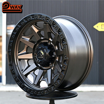 R16 Fuel OFF ROAD Стиль 8.0J ET0 6*139.7 Мат бронза