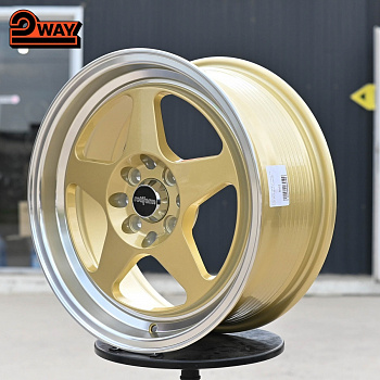R16 Rotiform ROC-H Стиль 7.0J ET35 4*100/114.3 Золото ФЗ