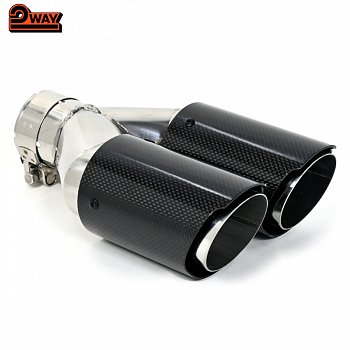 Насадка Akrapovic двойная №142 57*76
