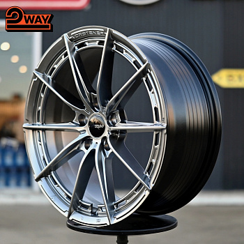 R17 Vorsteiner V-FF Стиль 7.5J ET35 5*112 Темный хром