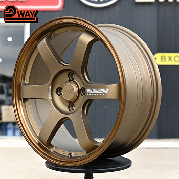 R17 Volk Racing TE37SL Стиль 7.5J ET38 4*100 Бронза