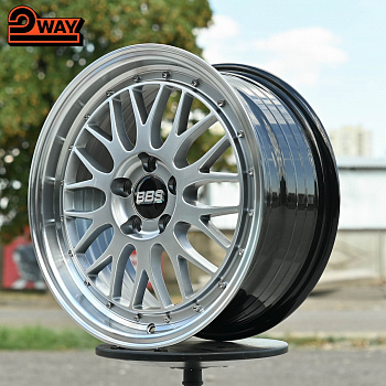 R16 BBS LM Стиль 7.0J ET40 5*100 Темный хром
