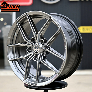 R17 HRE FF21 Стиль 7.5J ET38 5*112 Темный хром