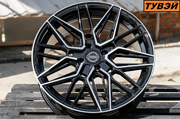 R17 Vossen HF7 Стиль 7.5J ET35 4*100 Черный ФЗ