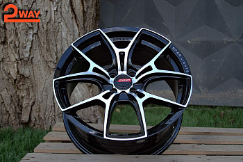 R17 Rays G025 Стиль 7.5J ET35 4*100 Черный ФЗ